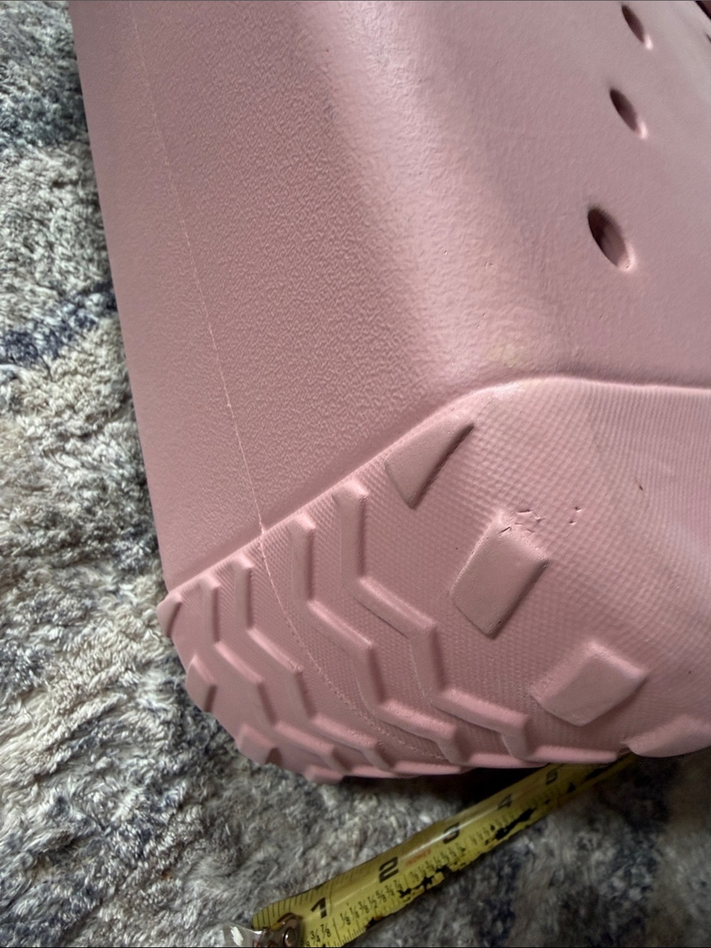 BOGG BAG Pink Perforated Tote - Picture 3 of 7